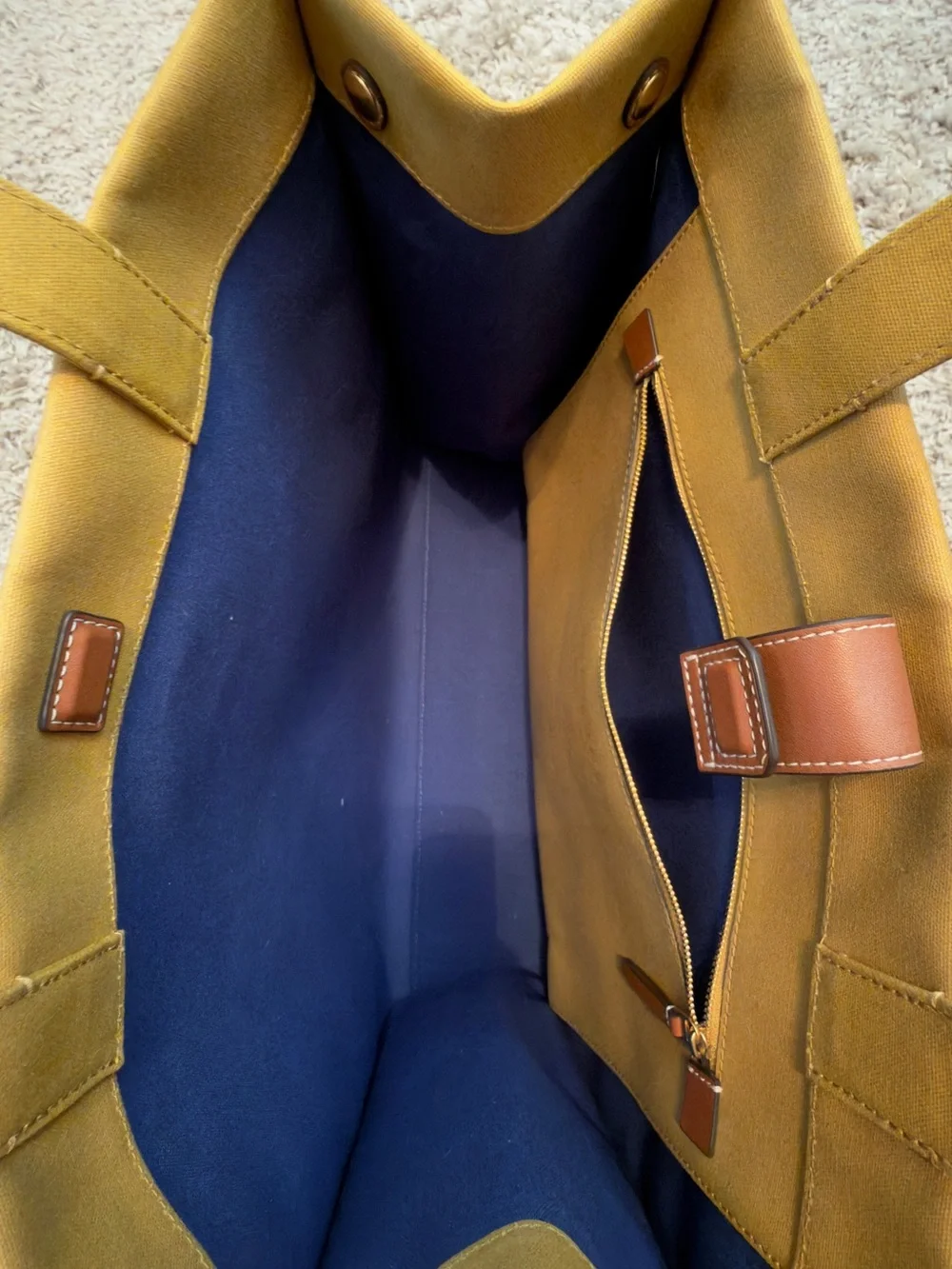 TORY BURCH Ella Tote Canvas